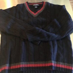 Brooks Brothers Italian Lambswool Tennis Sweater